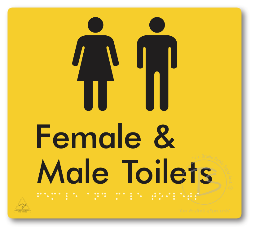Female & Male Toilets