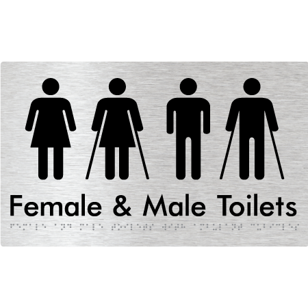 Female & Male Toilets