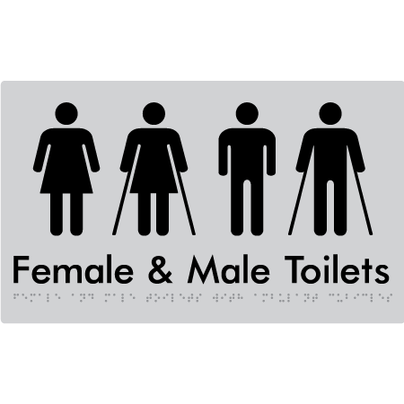 Female & Male Toilets