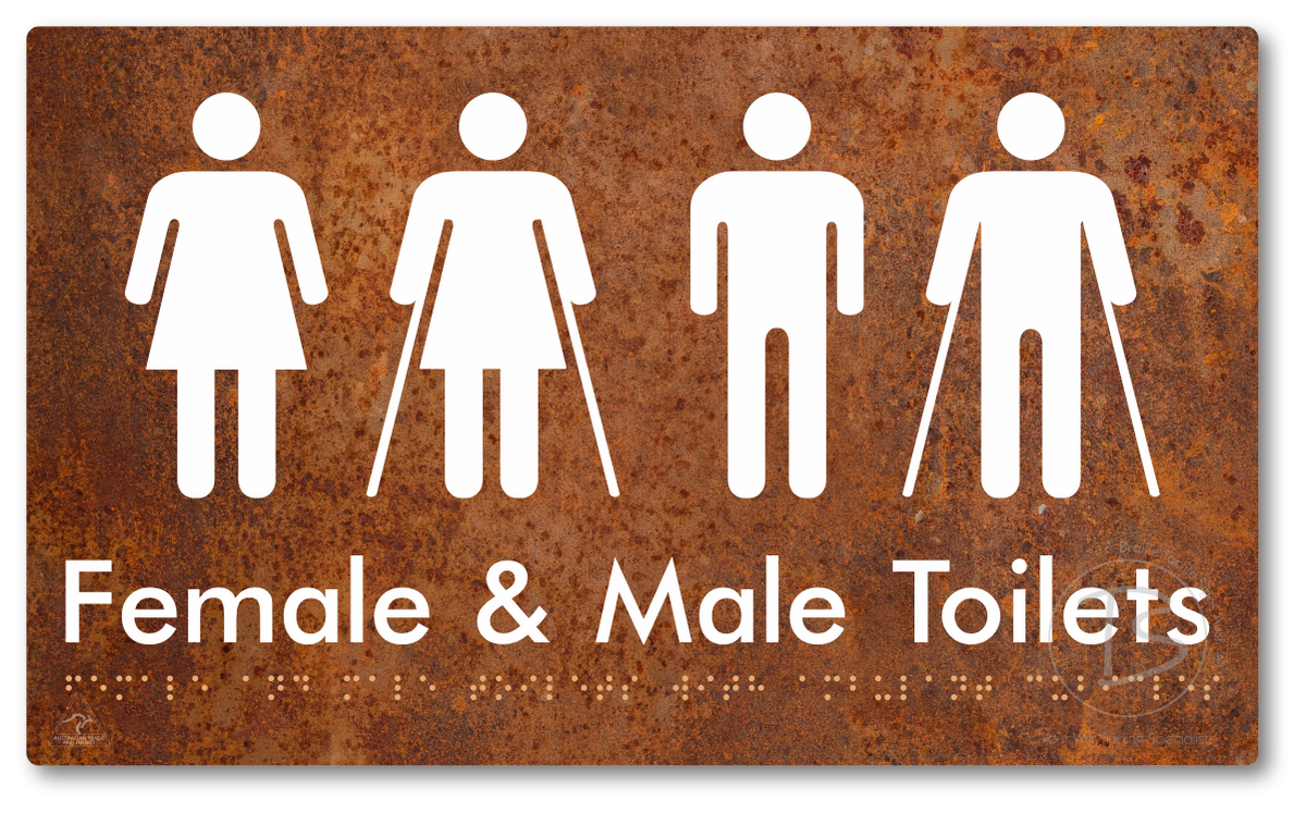 Female & Male Toilets with Ambulant Cubicles