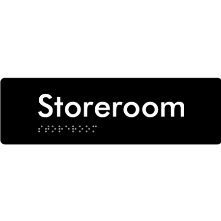 Storeroom - Braille Tactile Signs Aust.