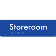 Storeroom - Braille Tactile Signs Aust.