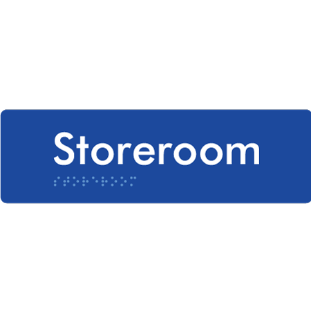 Storeroom - Braille Tactile Signs Aust.