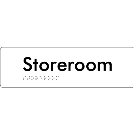 Storeroom - Braille Tactile Signs Aust.