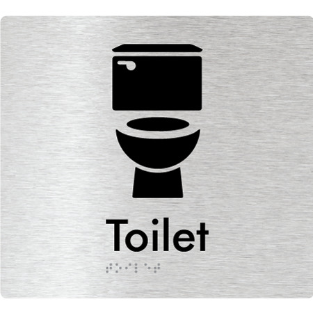 Toilet - Braille Tactile Signs Aust.