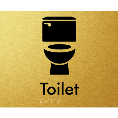 Toilet - Braille Tactile Signs Aust.