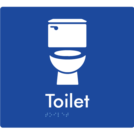 Toilet - Braille Tactile Signs Aust.