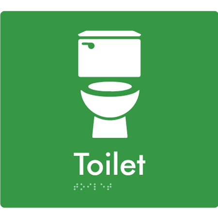 Toilet - Braille Tactile Signs Aust.