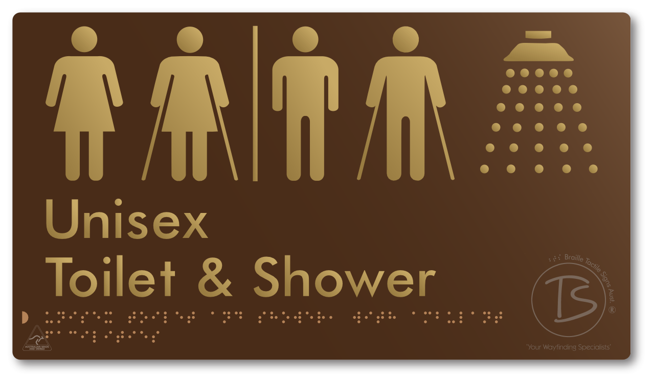 Unisex Toilet & Shower with Ambulant Facilities with Air Lock