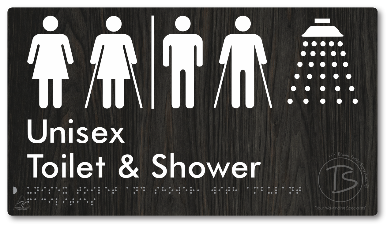 Unisex Toilet & Shower with Ambulant Facilities with Air Lock