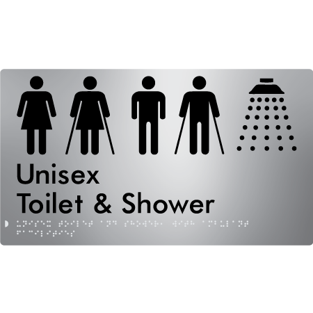 Unisex Ambulant Toilet & Shower