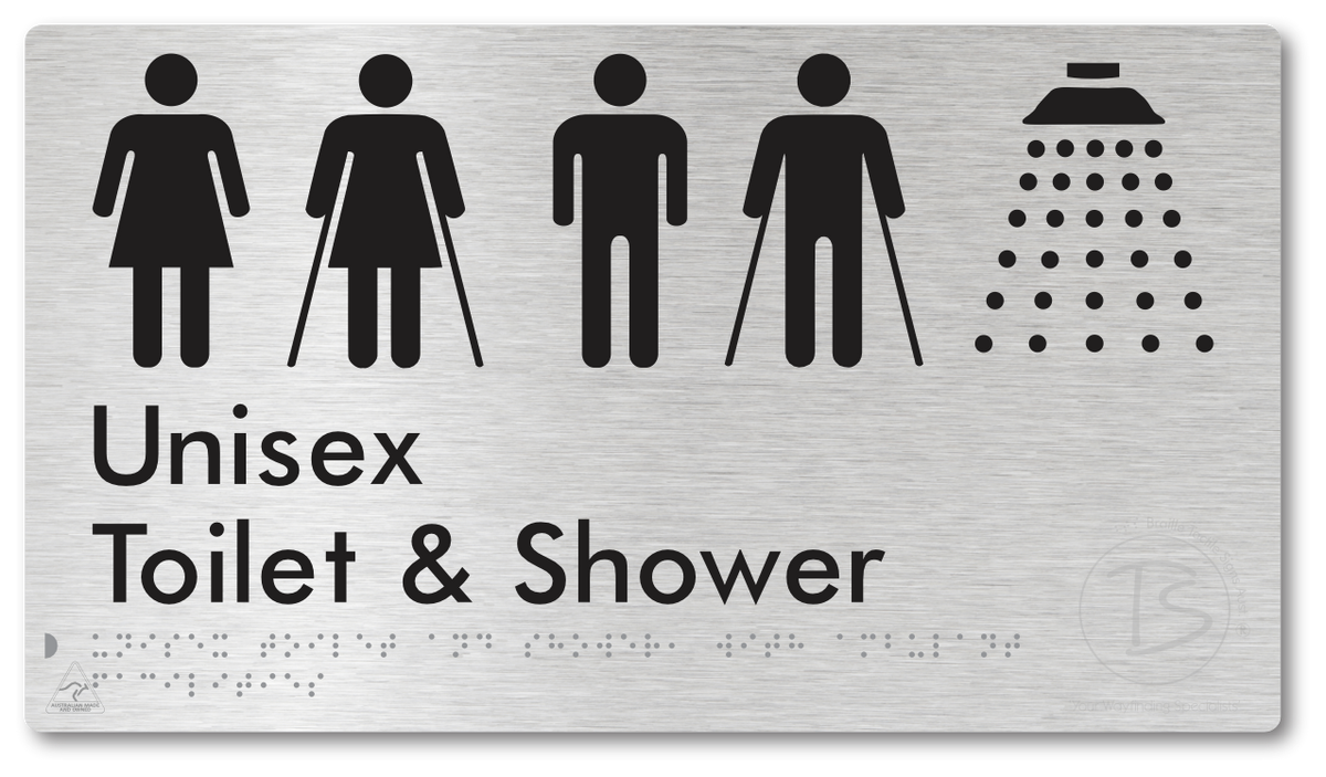 Unisex Toilet and Shower with Ambulant Facilities