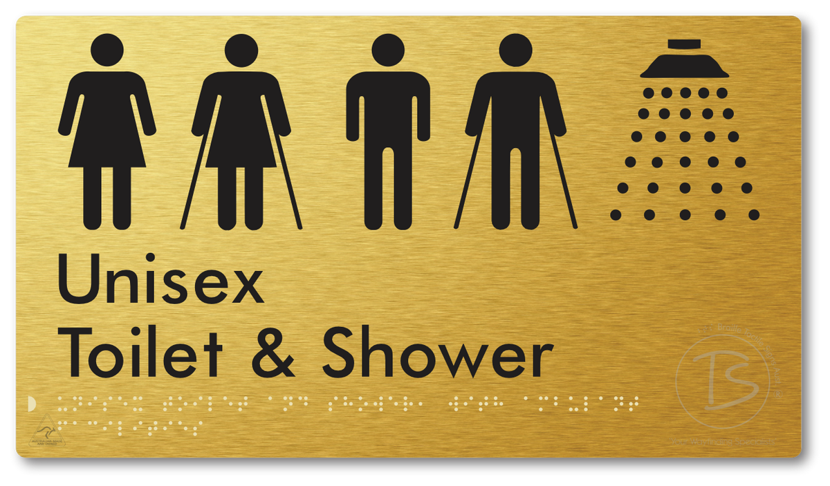 Unisex Toilet and Shower with Ambulant Facilities