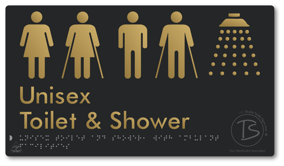 Unisex Toilet and Shower with Ambulant Facilities