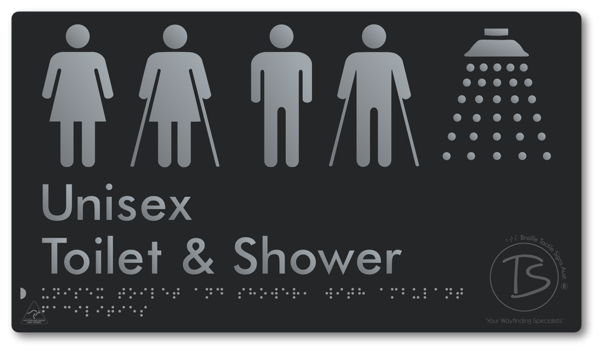Unisex Toilet and Shower with Ambulant Facilities