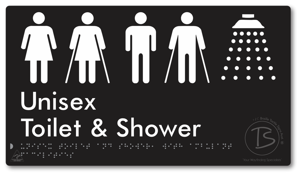 Unisex Toilet and Shower with Ambulant Facilities
