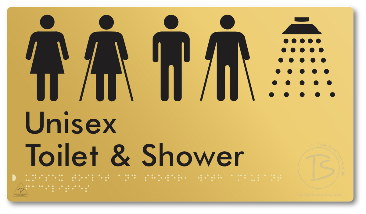 Unisex Toilet and Shower with Ambulant Facilities