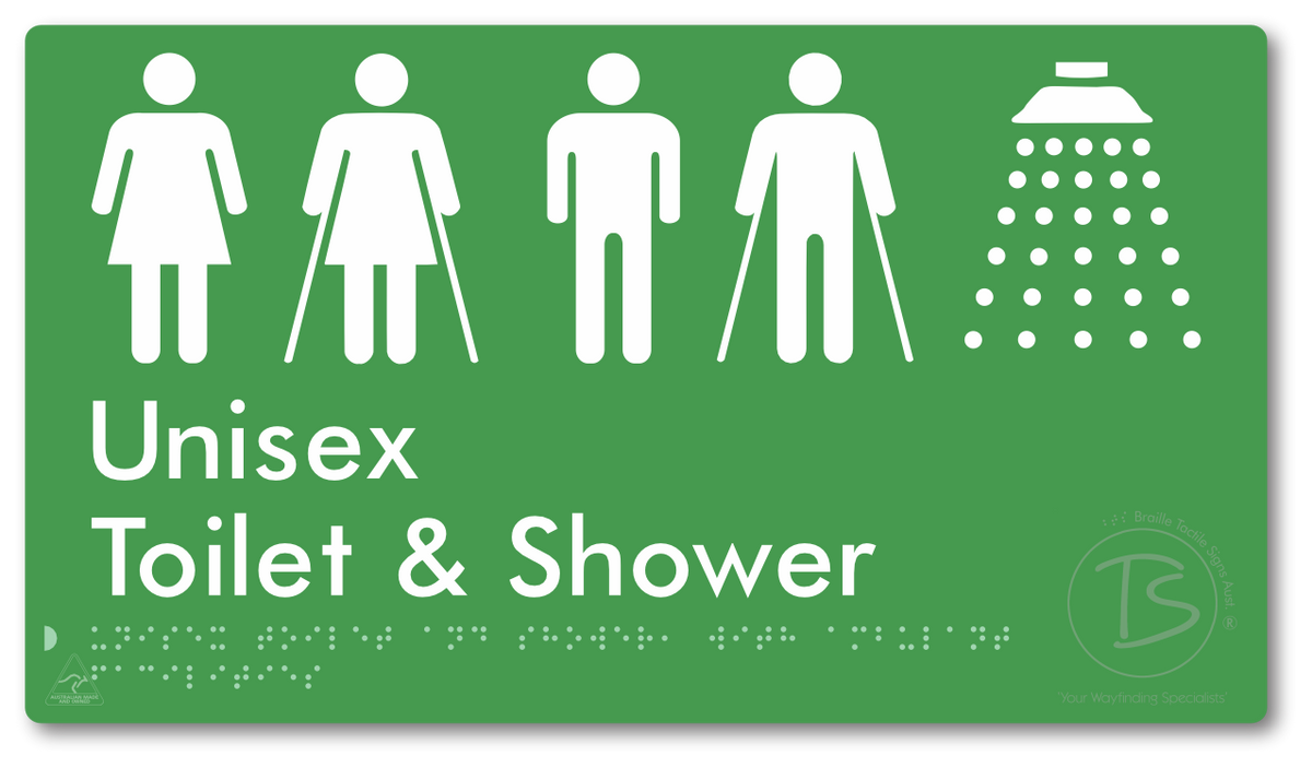 Unisex Toilet and Shower with Ambulant Facilities