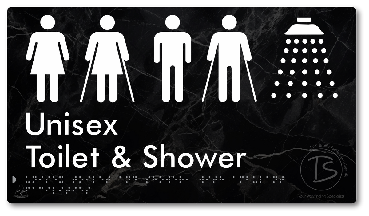 Unisex Toilet and Shower with Ambulant Facilities
