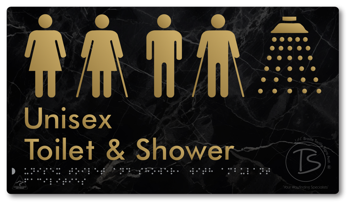 Unisex Toilet and Shower with Ambulant Facilities