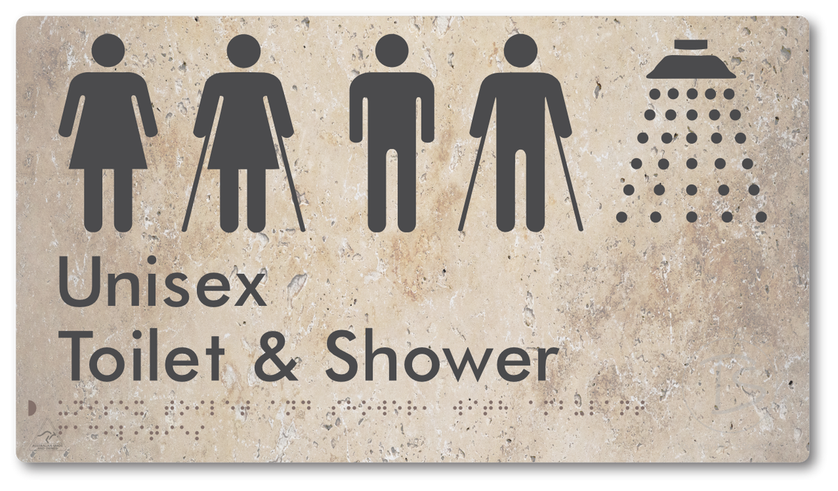 Unisex Toilet and Shower with Ambulant Facilities