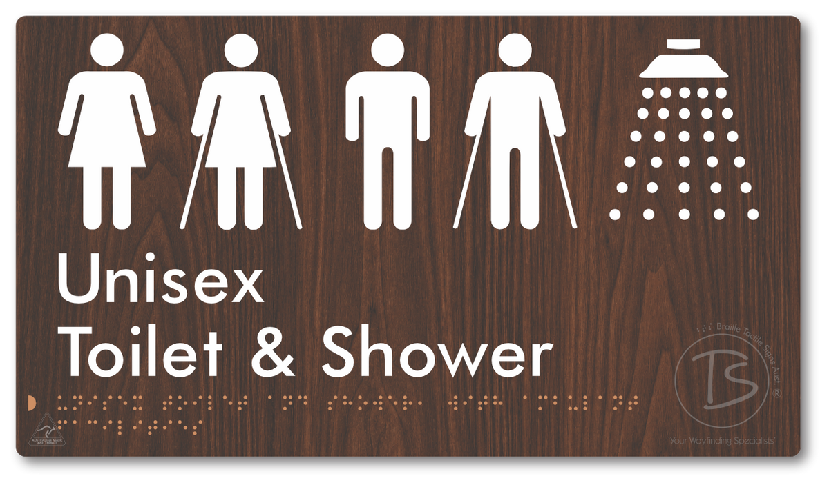 Unisex Toilet and Shower with Ambulant Facilities