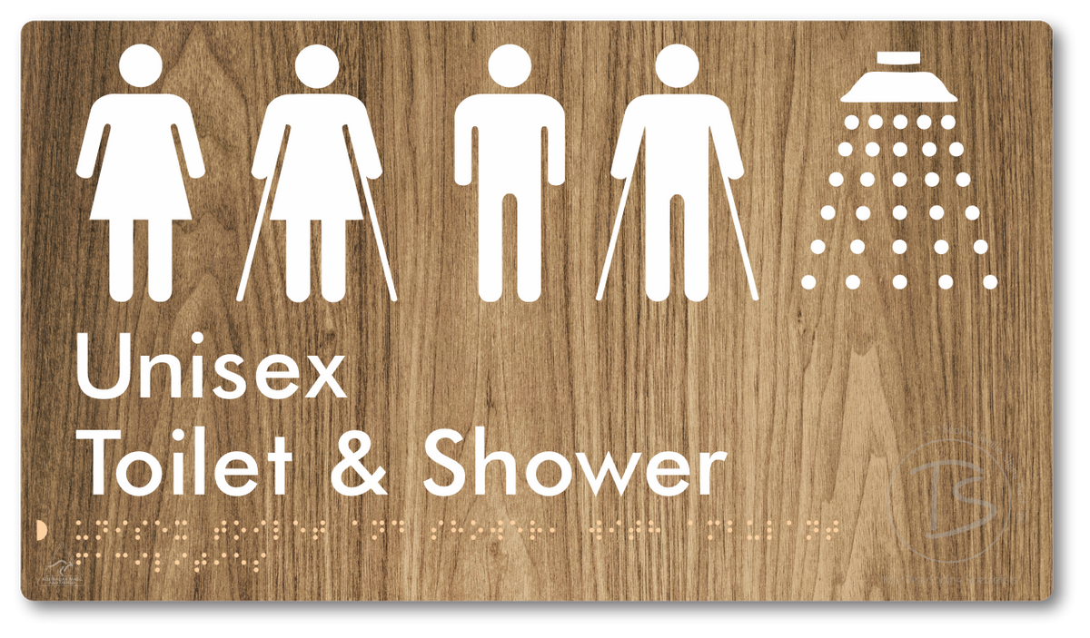Unisex Toilet and Shower with Ambulant Facilities