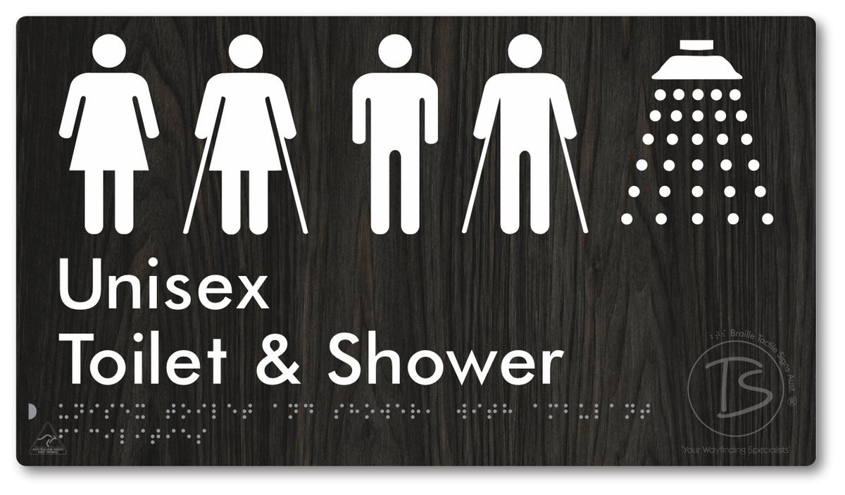 Unisex Toilet and Shower with Ambulant Facilities