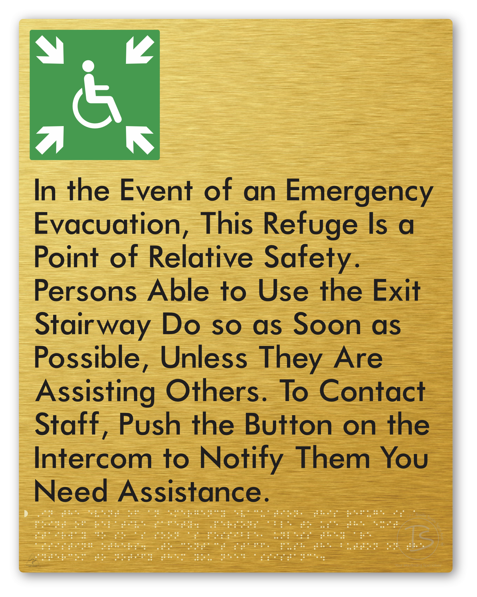 Emergency Evacuation Refuge