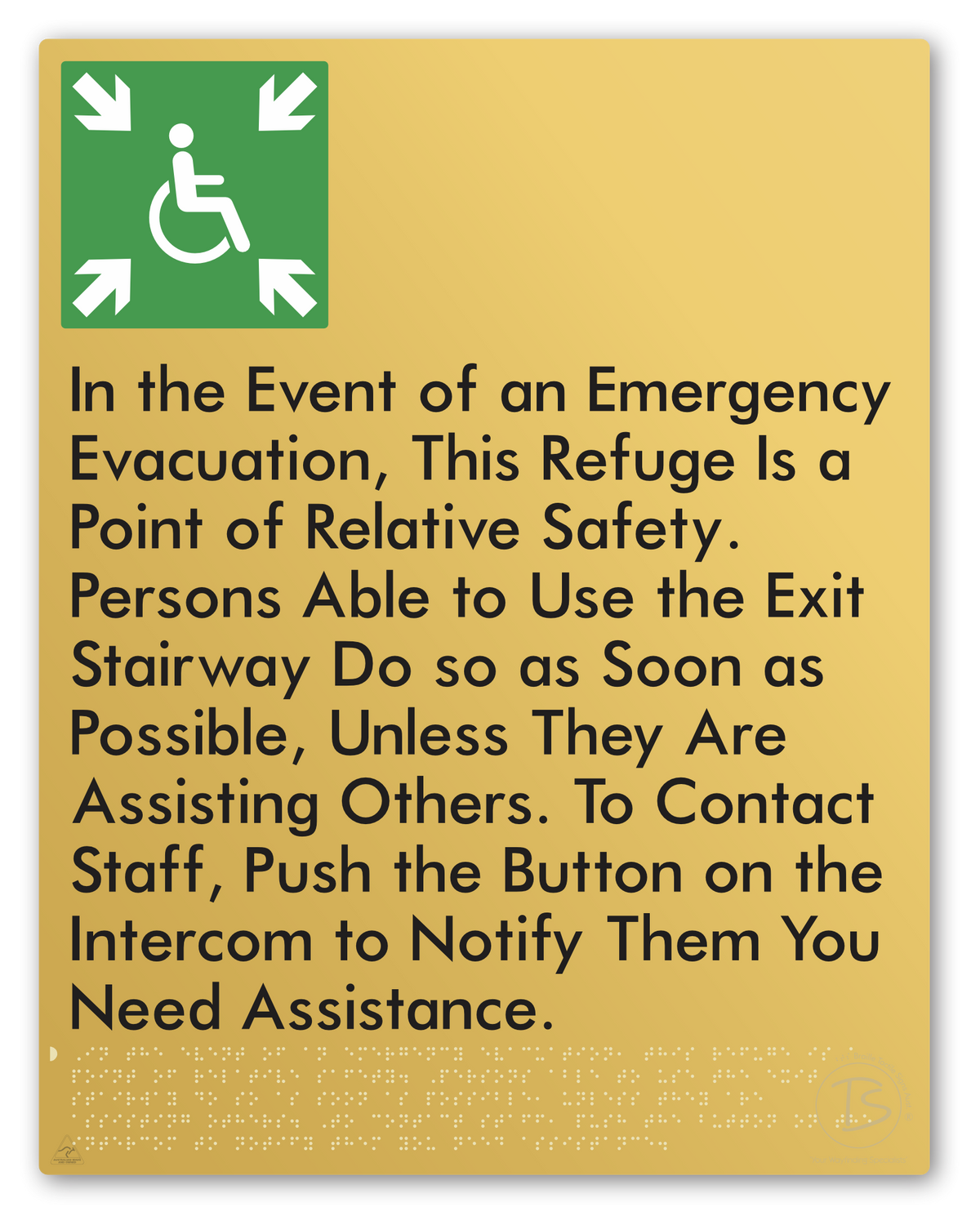 Emergency Evacuation Refuge