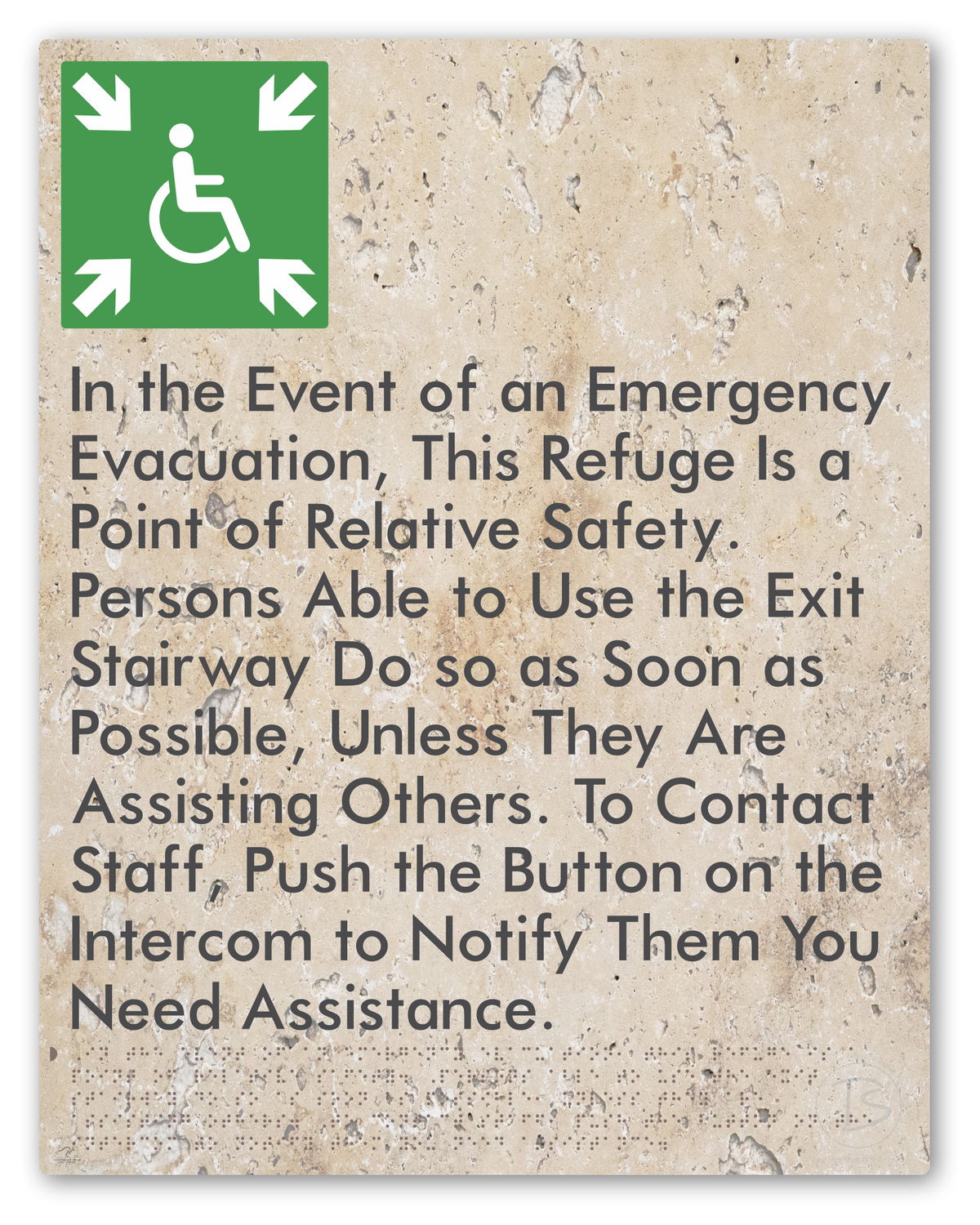 Emergency Evacuation Refuge