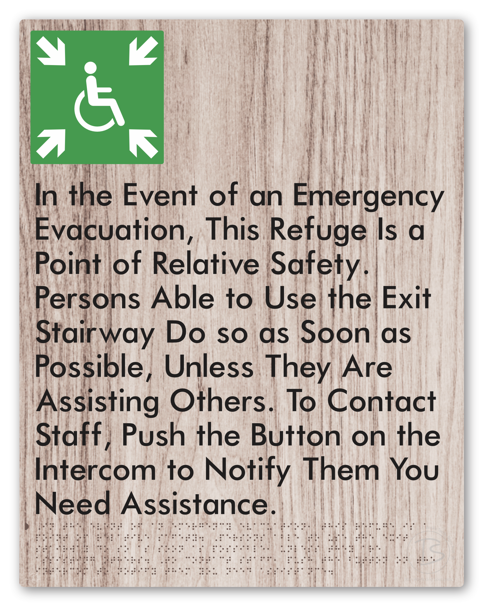 Emergency Evacuation Refuge