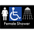 Female Accessible Shower