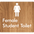 Female Student Toilet