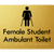 Female Student Ambulant Toilet