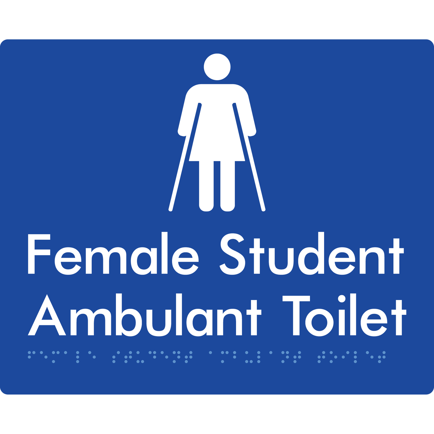 Female Student Ambulant Toilet