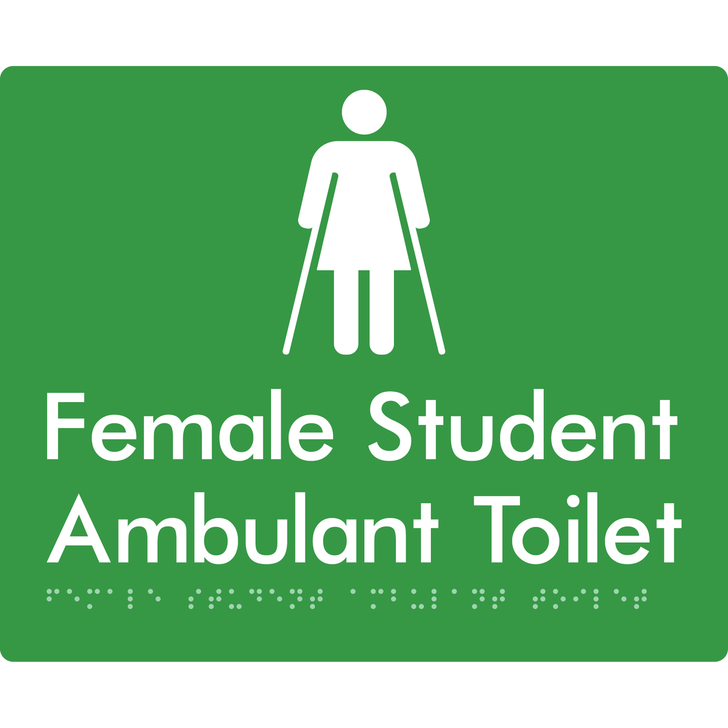 Female Student Ambulant Toilet