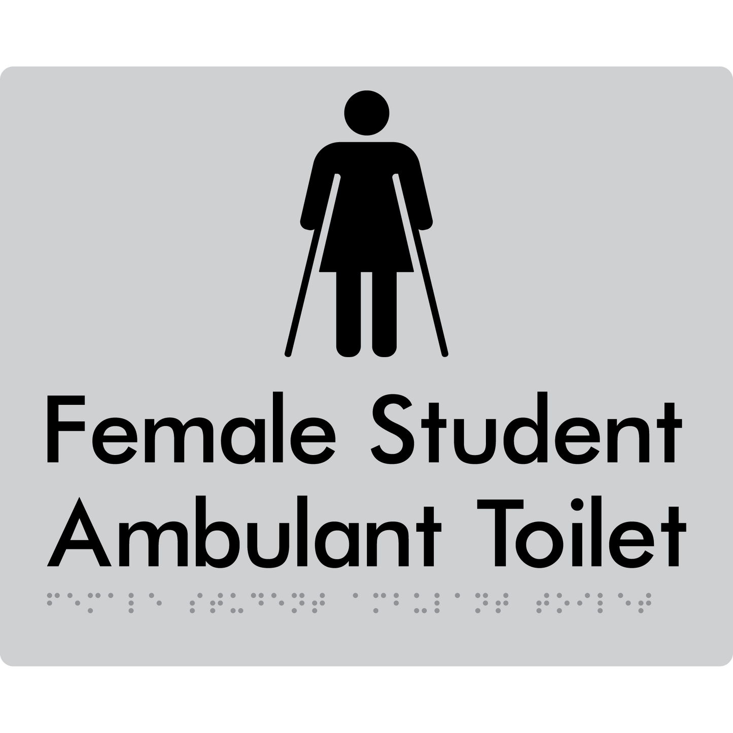 Female Student Ambulant Toilet