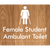 Female Student Ambulant Toilet