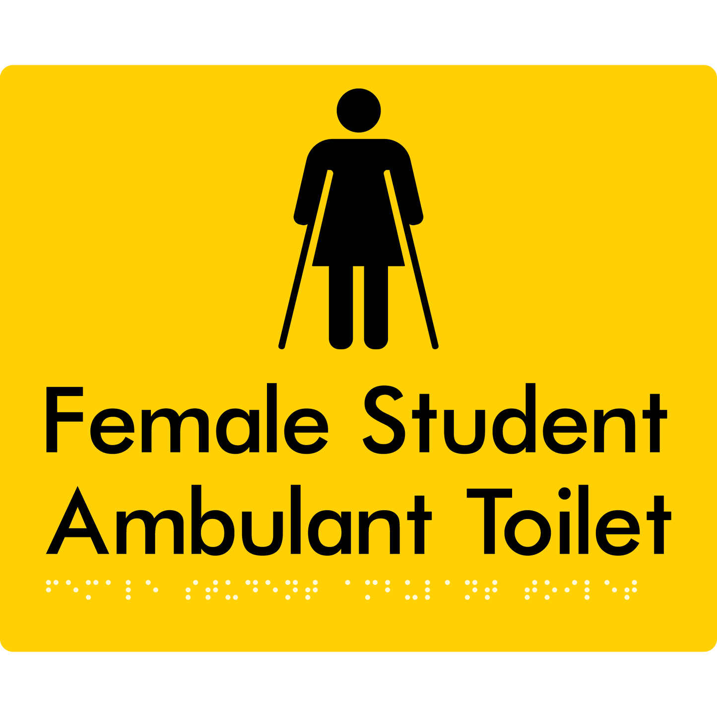 Female Student Ambulant Toilet