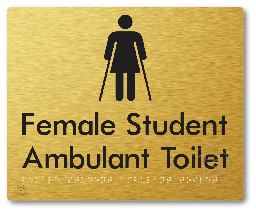 Female Student Ambulant Toilet
