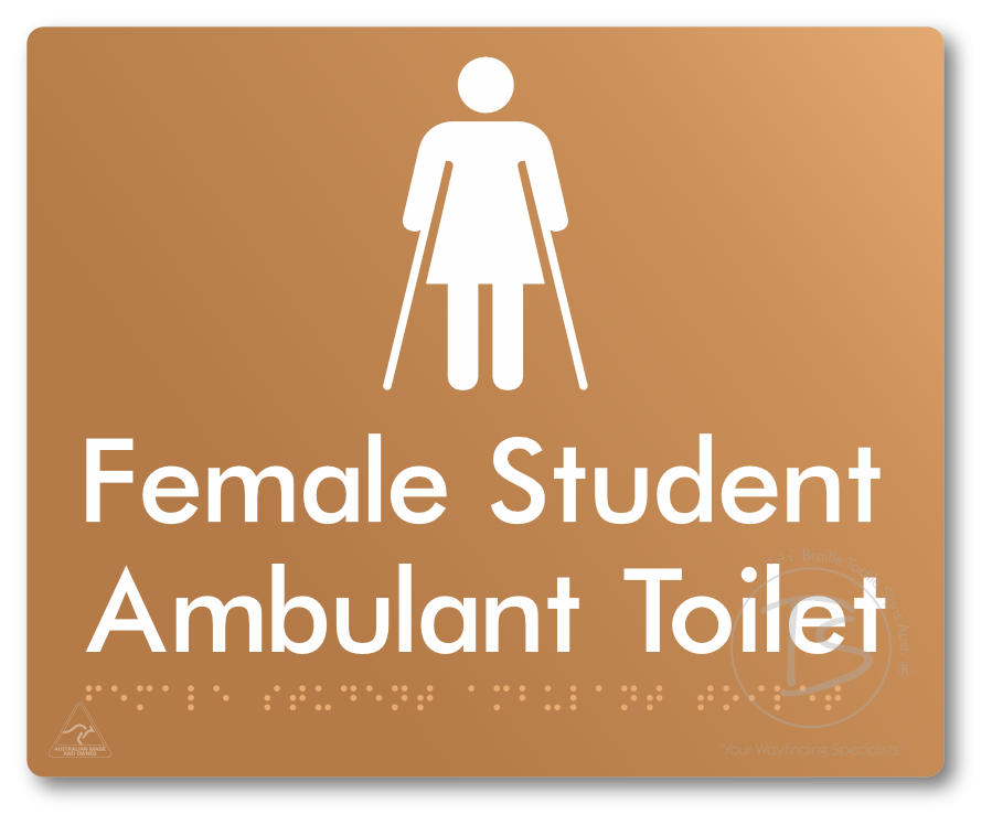 Female Student Ambulant Toilet