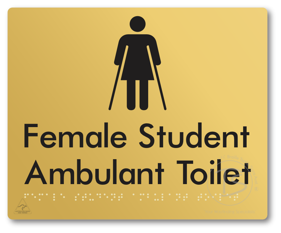 Female Student Ambulant Toilet