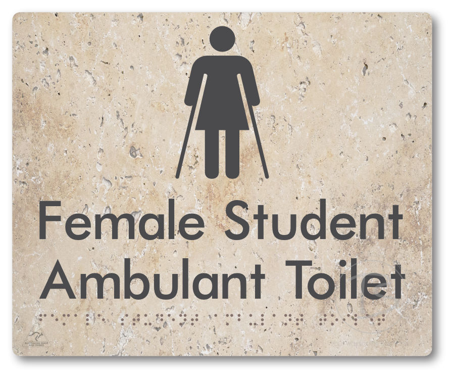 Female Student Ambulant Toilet