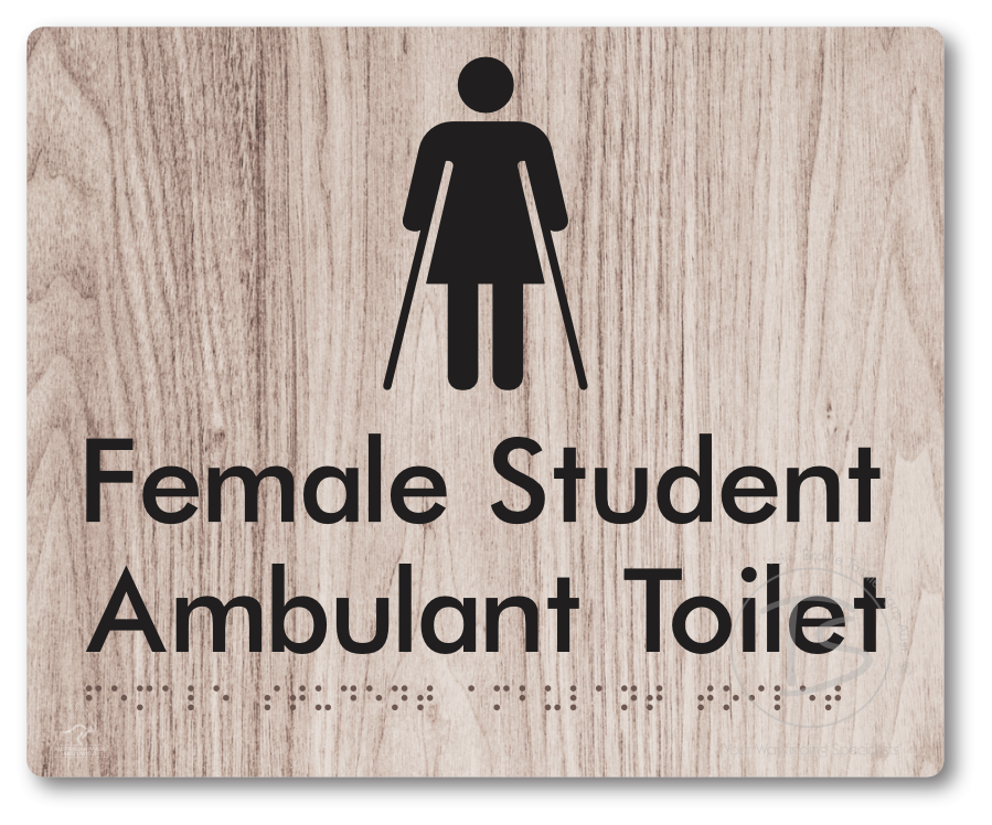 Female Student Ambulant Toilet