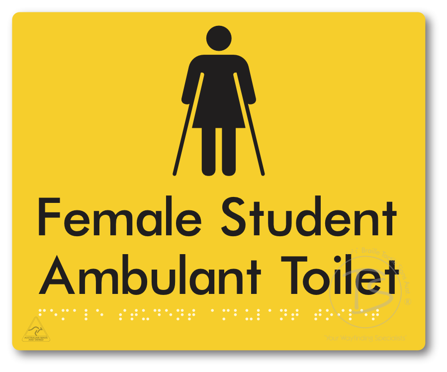 Female Student Ambulant Toilet