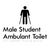 Male Student Ambulant Toilet