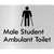 Male Student Ambulant Toilet