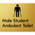 Male Student Ambulant Toilet