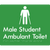 Male Student Ambulant Toilet